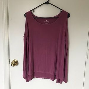 AE Cold Shoulder Top